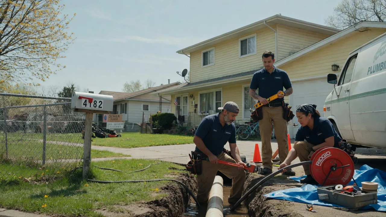 Gas Line Repair in Girard, IL near me